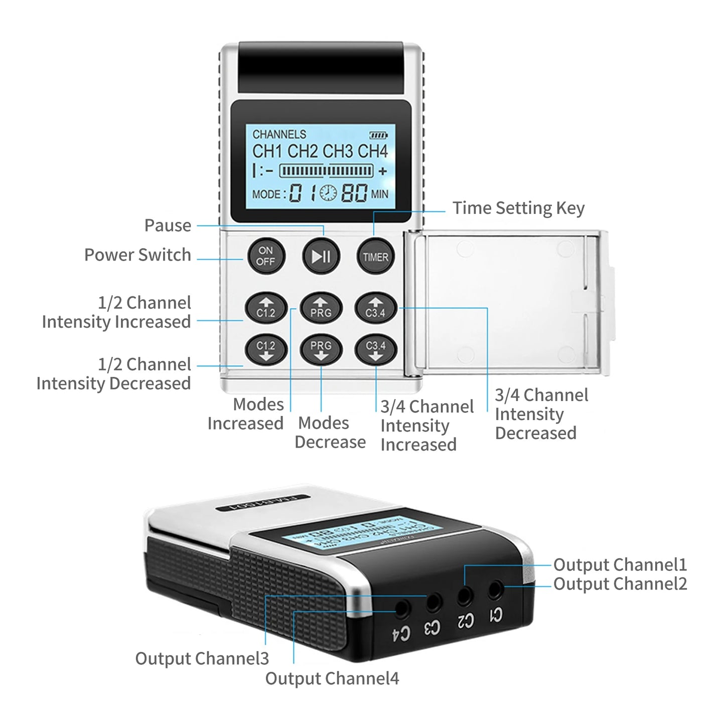 Power Pulse Relief™: Advanced Muscle Stimulator for Pain Relief