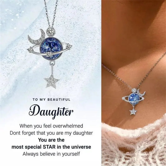 Starry Love™: Daughter's Celestial Necklace