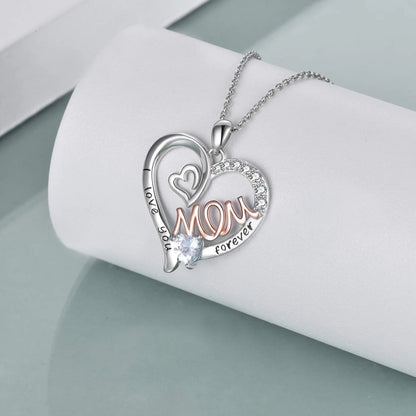 Infinite Devotion™: Mom's Eternal Love Necklace