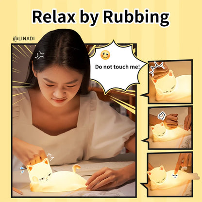 The Relief Nursery Night Light (Sleepy Cat)™