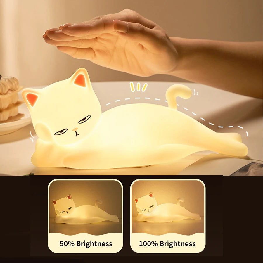 The Relief Nursery Night Light (Sleepy Cat)™