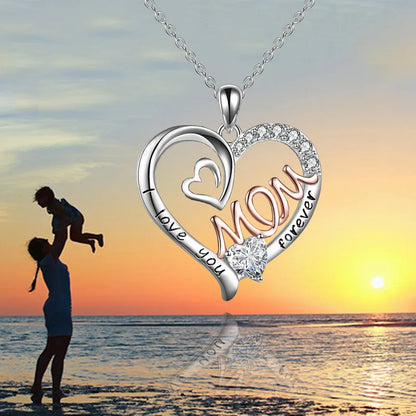 Infinite Devotion™: Mom's Eternal Love Necklace