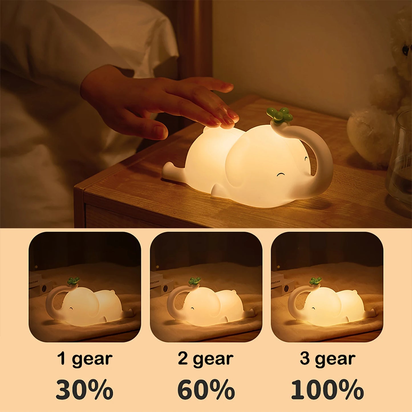 The Relief Nursery Night Light (Elephant)™