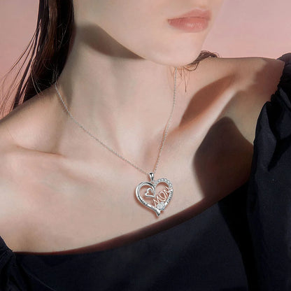 Infinite Devotion™: Mom's Eternal Love Necklace